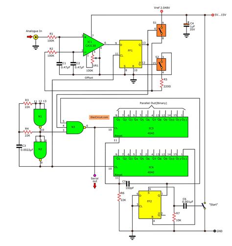 schematic circuit diagram 
